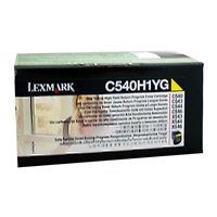 Lexmark C540H1YG Yellow Toner for Lexmark C540n Printer