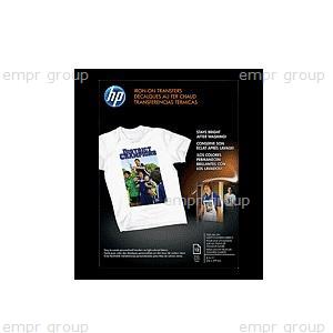 HP PHOTOSMART 8750 PROFESSIONAL PHOTO PRINTER - Q5749A Iron-On Transfers C6065A