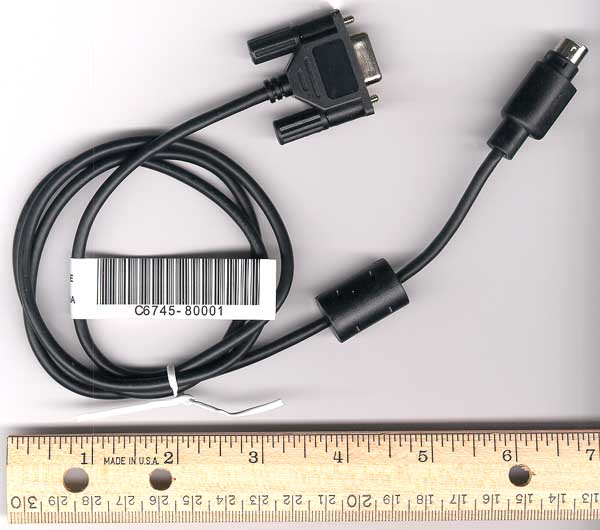 HP DESKJET 6620 COLOR INKJET PRINTER - C9034A Cable (Interface) C6745-80001