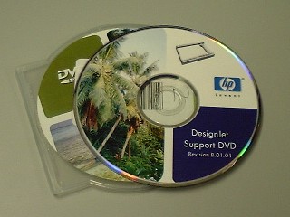 HP DESIGNJET 455CA PRINTER - C6080A Manual/Software C7769-90066