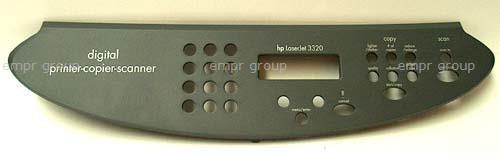 HP LASERJET 3320 REMARKETED MULTIFUNCTION PRINTER - C9125AR Bezel C9125-40001