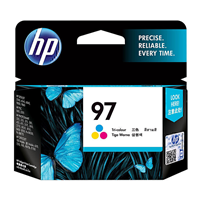 HP 97 Tri-color Print Cartridge (14ml) - C9363WA for HP Printer
