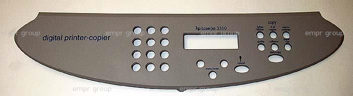 HP LASERJET 3310 DIGITAL PRINTER COPIER - C9709A Bezel C9709-40002