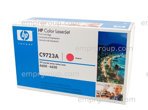 HP COLOR LASERJET 4600HDN REMARKETED PRINTER - C9663AR Cartridge C9723A