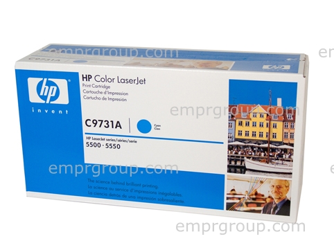 HP COLOR LASERJET 5550DTN PRINTER - Q3716A Cartridge C9731A