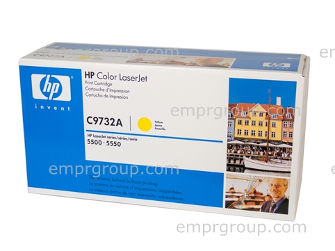 HP COLOR LASERJET 5550DTN REMARKETED PRINTER - Q3716AR Cartridge C9732A