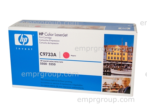 HP COLOR LASERJET 5550DTN PRINTER - Q3716A Cartridge C9733A