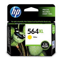 HP 564XL High Yield Yellow Ink Cartridge (750 pages) - CB325WA for HP Officejet 4610 Printer