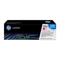 HP 125A Magenta Toner Cartridge (1,400 pages) - CB543A for HP Printer