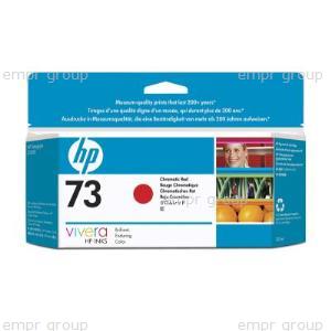 HP 73 Chromatic Red Ink 130ml - CD951A for HP Designjet Z2100 Printer