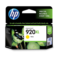 HP 920XL High Yield Yellow Ink Cartridge (700 pages) - CD974AA for HP Officejet 6000 Printer