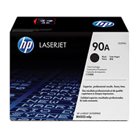 HP 90A Black Toner Cartridge (10,000 pages) - CE390A for HP LaserJet M4555MFP Printer