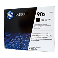 HP 90X Black Toner Cartridge (24,000 pages) - CE390X for HP LaserJet M4555h MFP Printer