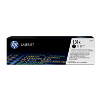 HP 131X Black Toner Cartridge (2,400 pages) - CF210X for HP Printer