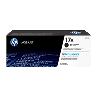 HP 17A Black Toner Cartridge (1,600 pages) - CF217A for HP LaserJet Pro MFP M130nw Printer