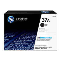 HP 37A Black Toner Cartridge (11,000 pages) - CF237A for HP LaserJet Enterprise Flow MFP M633z Printer