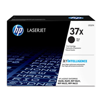 HP 37X Black Toner Cartridge (25,000 pages) - CF237X for HP LaserJet Enterprise MFP M631 Printer
