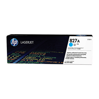 HP 827A Cyan Toner Cartridge (32,000 pages) - CF301A for HP Color LaserJet Enterprise flow MFP M880z+ Printer