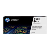 HP 508X Black Toner Cartridge (12,500 pages) - CF360X for HP Color LaserJet Enterprise Flow MFP M577c Printer