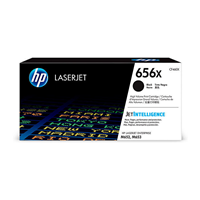 HP 656X Black Toner Cartridge (27,000 pages) - CF460X for HP LaserJet Enterprise M652 Printer