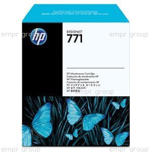 HP CARTRIDGE NO 771 MAINTENANCE FOR DESIGNJ - CH644A for  Printer