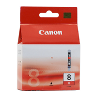Canon CLI8R Red Ink Cartridge for Canon PIXMA PRO9000 Printer