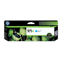 HP 971XL High Yield Cyan Ink Cartridge (6,600 pages) - CN626AA for HP Officejet Pro MFP X451DW Printer