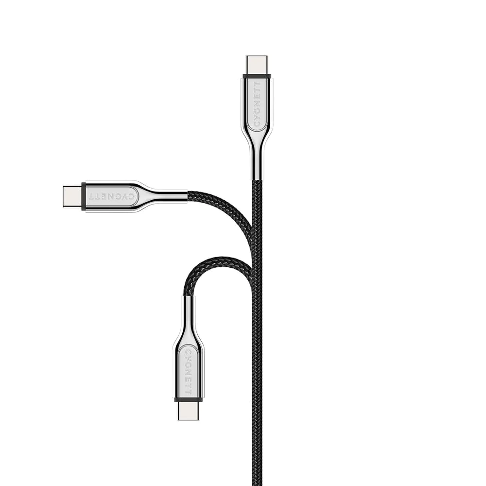 Cygnett Cygnett Armoured 1M Lightning to USB-C Cable (Black)
