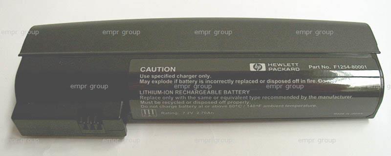 HP 600LX series Ext Lithium Ion Battery - F1254A Battery F1254-60901