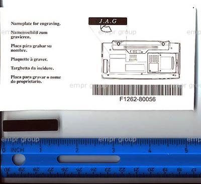HP Jornada 690 Handheld PC - F1813A Nameplate/Logo F1262-80056