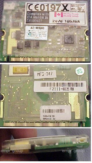 HP OmniBook xe3-gc Laptop (F2118WT) PC Board (Modem) F2111-60978