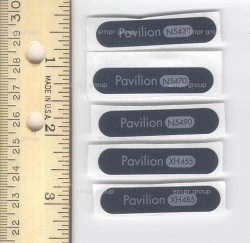 HP Pavilion n5000 Laptop (F2408MR) Label F2409-60902