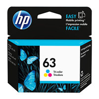 HP 63 Tri Colour Ink Cartridge (150 pages) - F6U61AA for HP Deskjet 1112 Printer