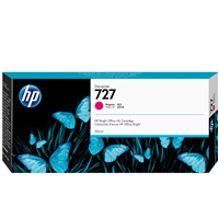 HP 727 Magenta 300ml Ink- F9J77A for HP Designjet T2530 Printer