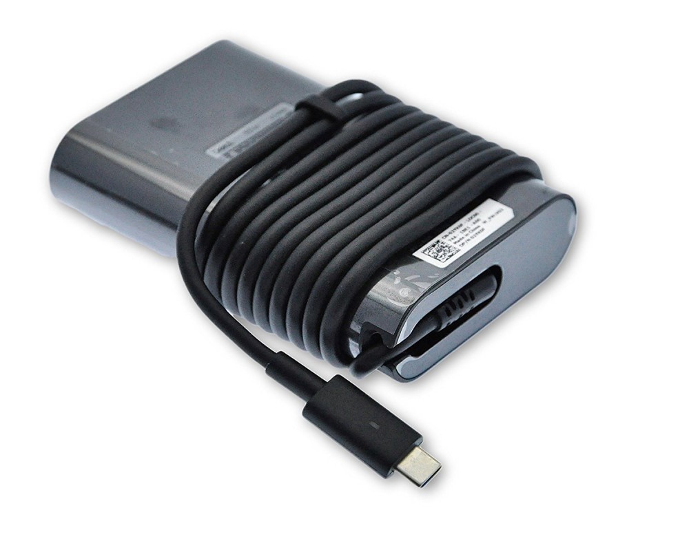 DELL Part  Original Dell 65W USB-C Charger, AC Adapter [0FTTTJ] (Includes 0.5m Power Cord)