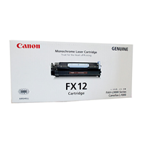 Canon FX12 Fax Toner Cartridge for Canon FAX Series Printer