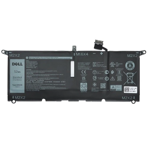 DELL Part  Original DELL 4 Cell Battery, 52Wh, Li-ion, Type DXGH8, 0G8VCF