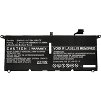 Battery for Dell DXGH8, 47.88Wh 6300mAh ..