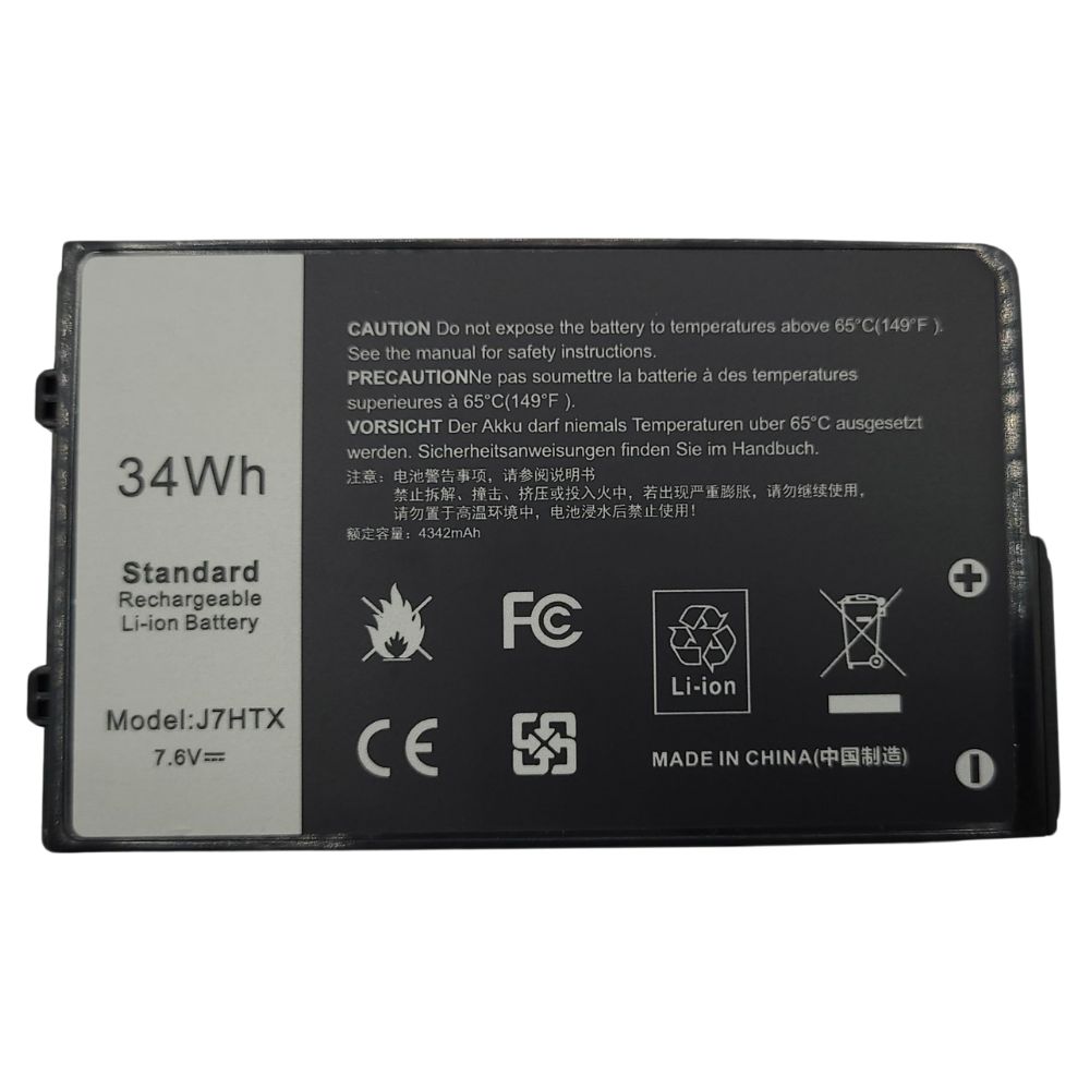 GENDE-BA0017 - Compatible Battery for Dell J7HTX, 2 Cell 34Wh, Li-ion