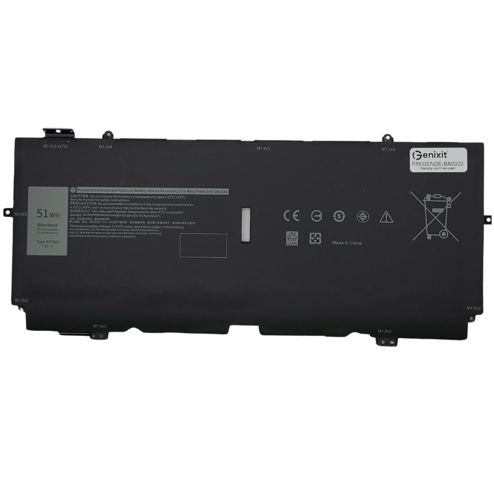 Dell XPS 13 7390 2-in-1 BATTERY - GENDE-BA0020