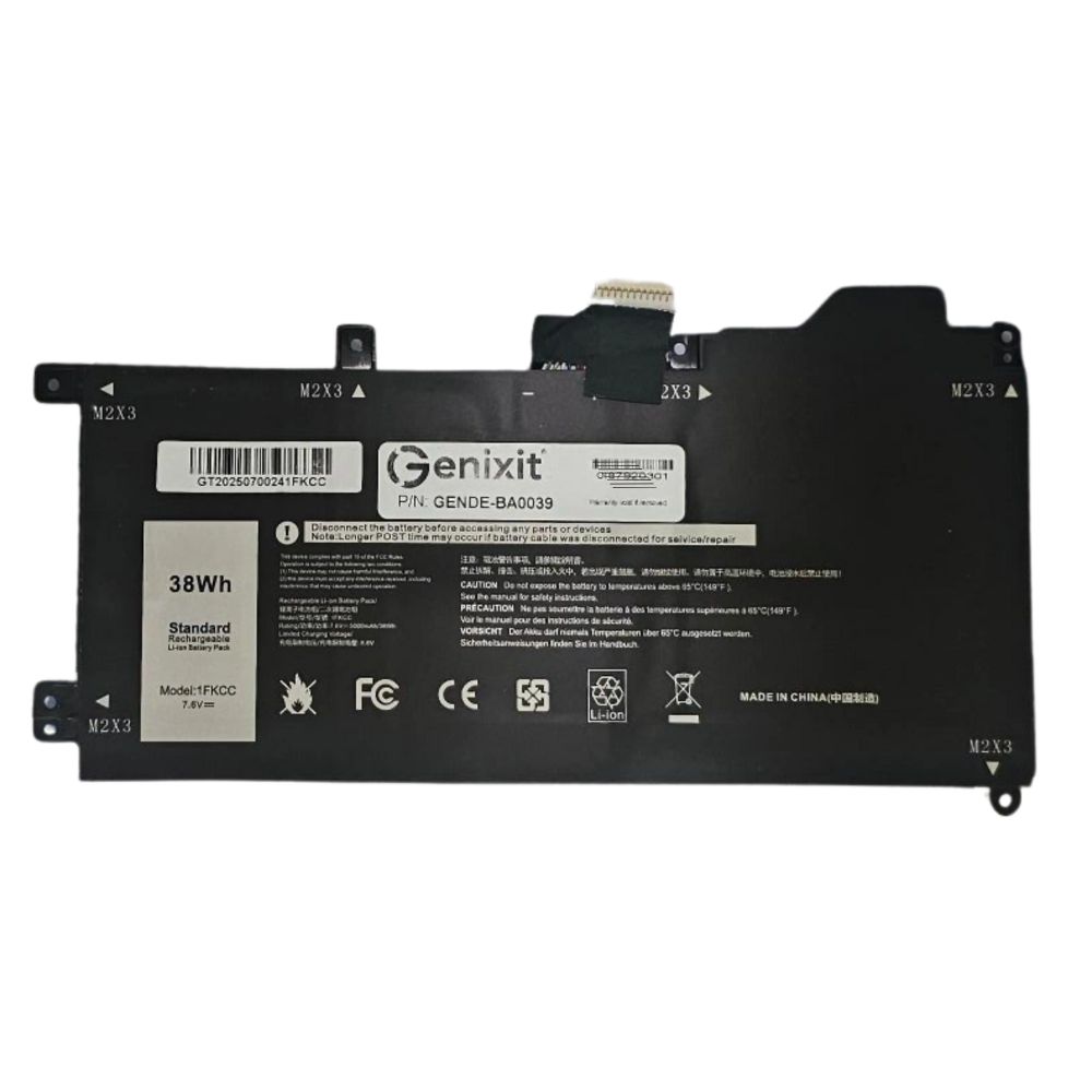 Dell Latitude 7210 2-in-1 BATTERY - GENDE-BA0039
