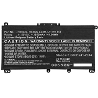 Battery for HP HT03XL, 41Wh 3550mAh 11.5..
