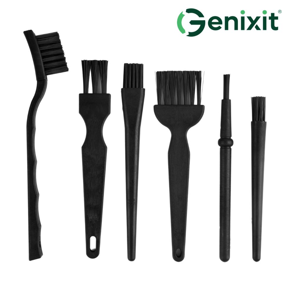 Genixit Anti-Static Cleaning Brush Set, 6pcs, ESD Safe