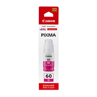 Canon GI60 Mag Ink Bottle 7,700 pages - GI60M for Canon PIXMA Endurance G6060 Printer