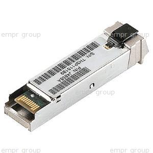HPE Part J4859C HPE X121 1Gb SFP LX Transceiver - Small Form-factor Pluggable (SFP) Gigabit LX transceiver that provides a full-duplex Gigabit solution up to 10km (6.21 miles) on single-mode or 550m (1804ft) on multimode fiber - Has one LC 1000BASE-LX port