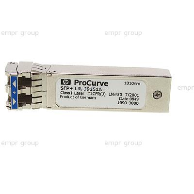 HPE Part J9151A HPE X132 10G SFP+ LC LR Transceiver - Small Form-factor Pluggable Plus (SFP+) 10-Gigabit LR standard, providing 10-Gigabit connectivity up to 10km (6.21 miles) on single-mode fiber - Has one LC 10-GbE port - For use with the 10GbE SFP+ port module ONLY