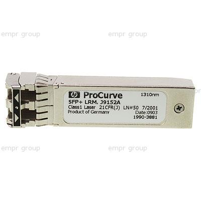 HPE Part J9152-69001 HPE X132 10G SFP+ LC LRM transceiver - Small Form-factor Pluggable Plus (SFP+) 10-Gigabit LRM standard, for 10-Gigabit connectivity up to 220m (722ft) on legacy multimode fiber - Has one LC 10-GbE port