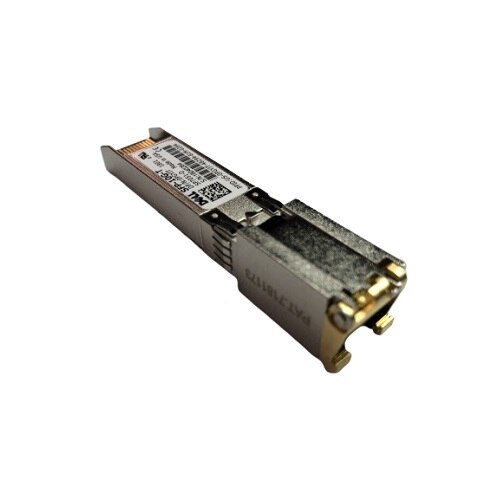 DELL Part KJ4F8 DELL [ 407-BBWL ] Dell Networking Transceiver, SFP+ 10GBASE-T, 30m reach on CAT6a/7
