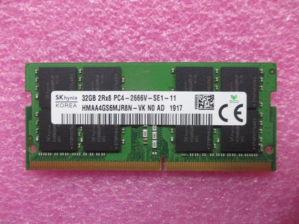 HP ZBook 17 G6 (9FY11LA) Memory L50384-006