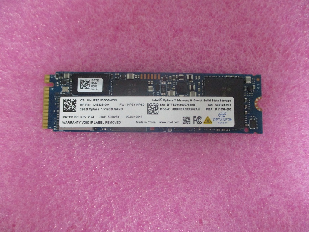 HP ENVY 15-dr1000 x360 Convertible (8WE00PA) Drive (SSD) L53567-001